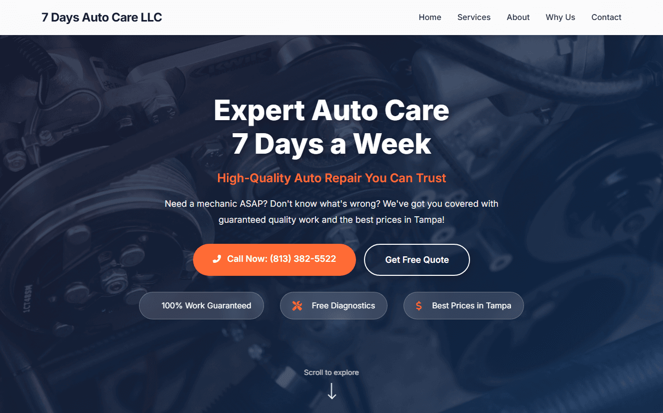 7 Days Auto Care LLC preview
