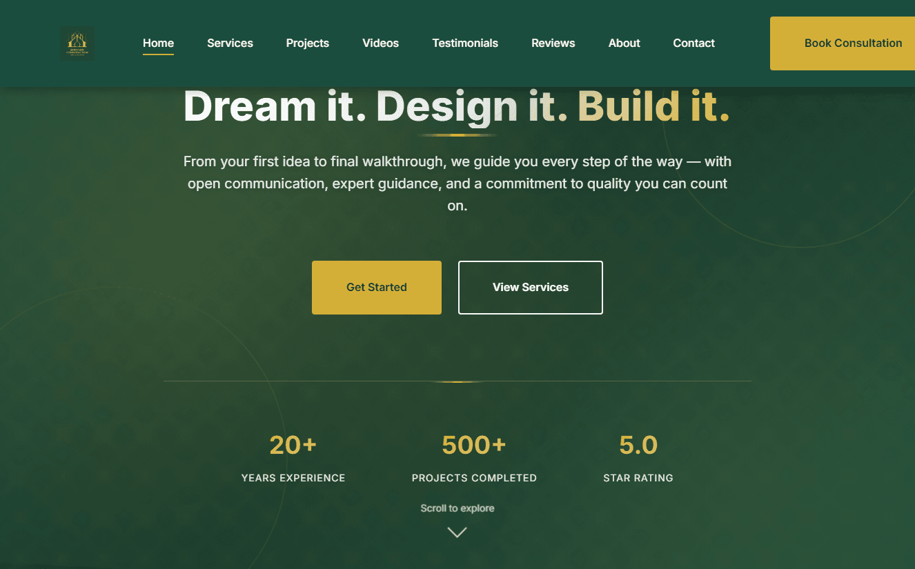 Borcher Construction preview