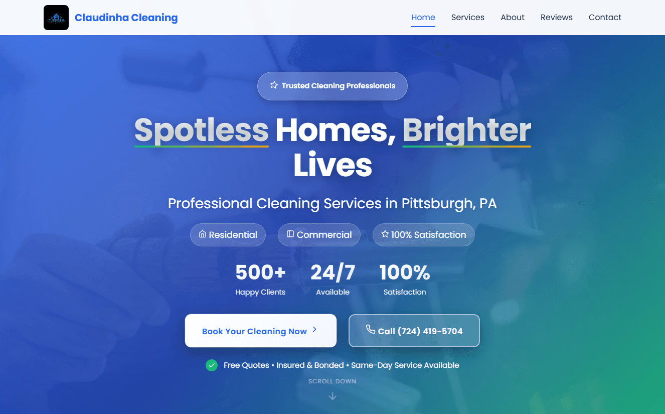 Claudinha Cleaning Services preview