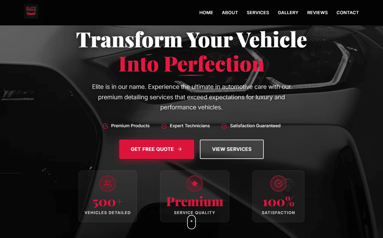 Elite Auto Detailing preview