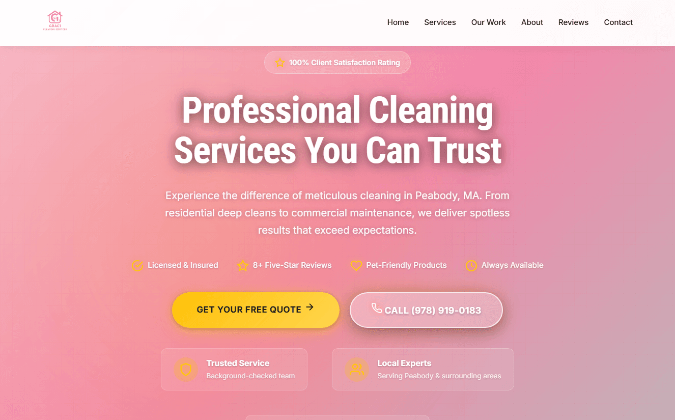 Graci Cleaning Services preview