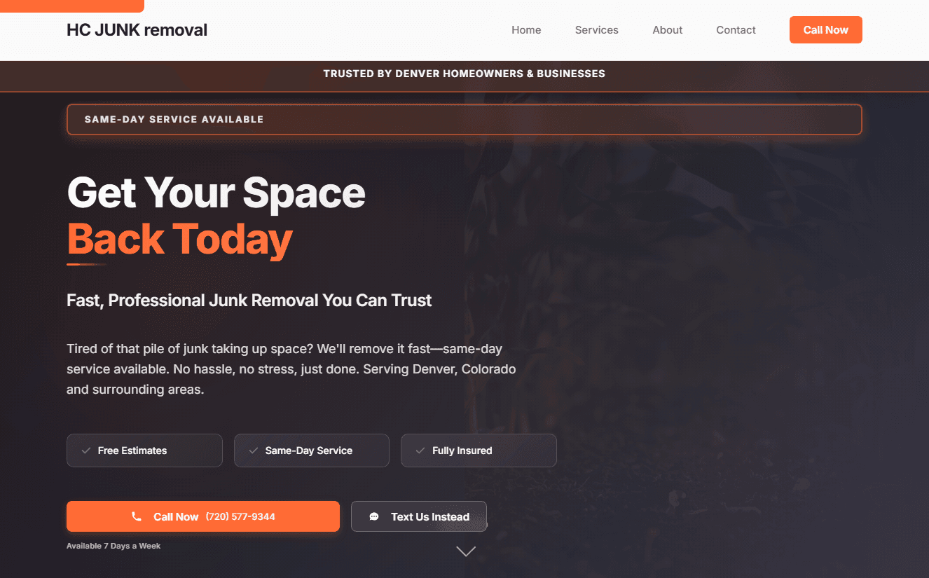 HC Junk Removal preview