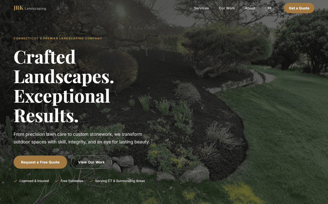 JRK Landscaping preview
