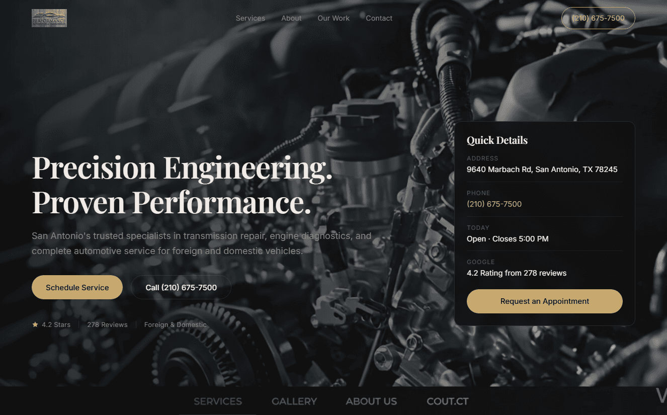 Performance Automotive Transmission preview