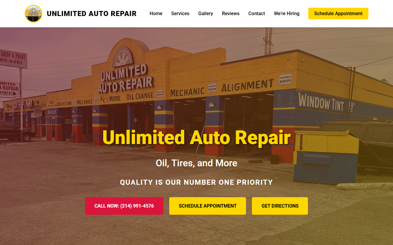 Unlimited Auto Repair preview